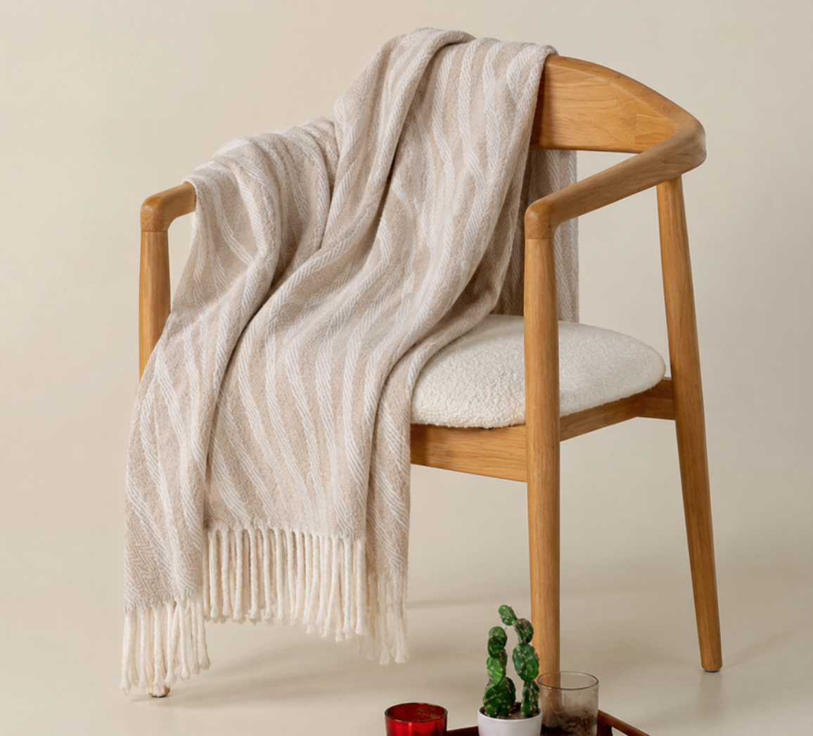 VDK Sebber Plaid Cinnamon 140x180