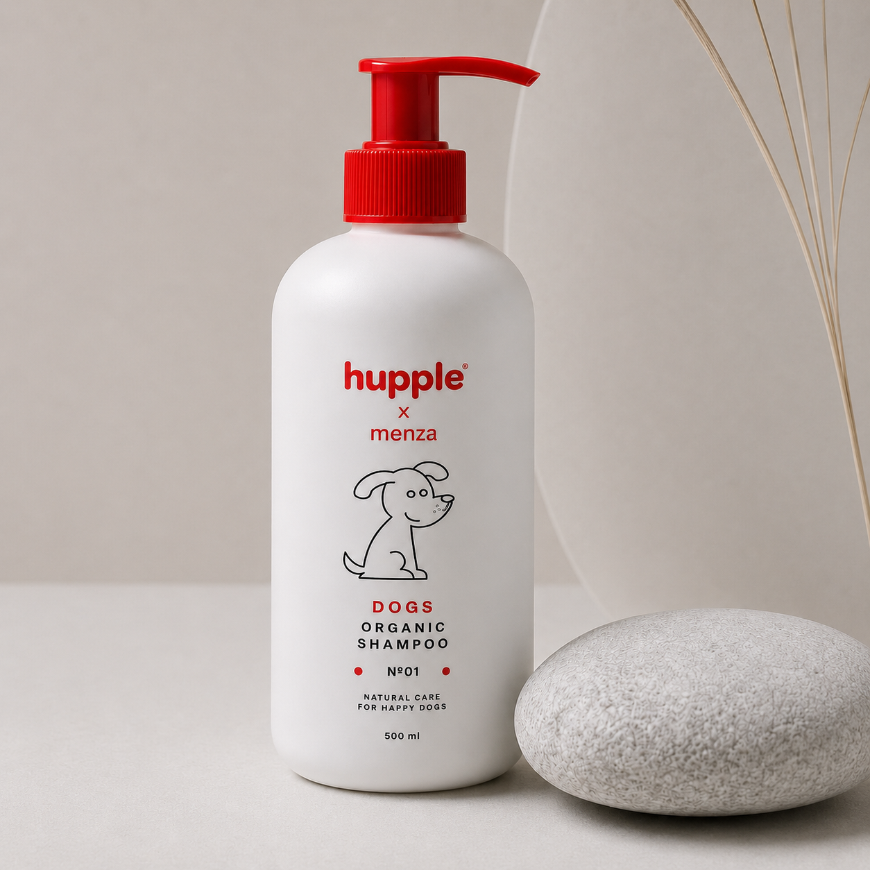 HP Dog Shampoo 500ml + Conditioner 500ml Set/2