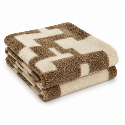 VDK Urban Sheep Plaid Beige 150x200