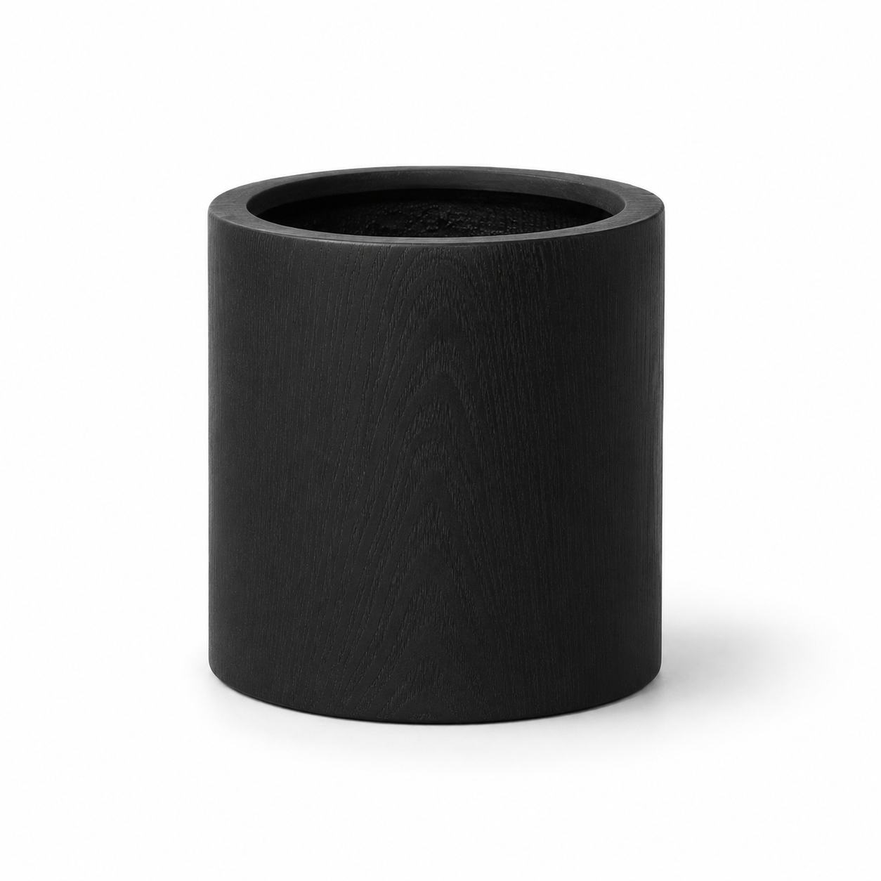 VDK Black Wood Candleholder SM 8,5cmH