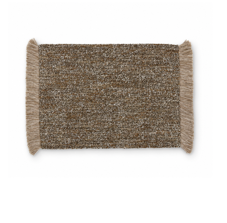 VDK Montaigne Placemat Taupe FRZL Beige Set/2