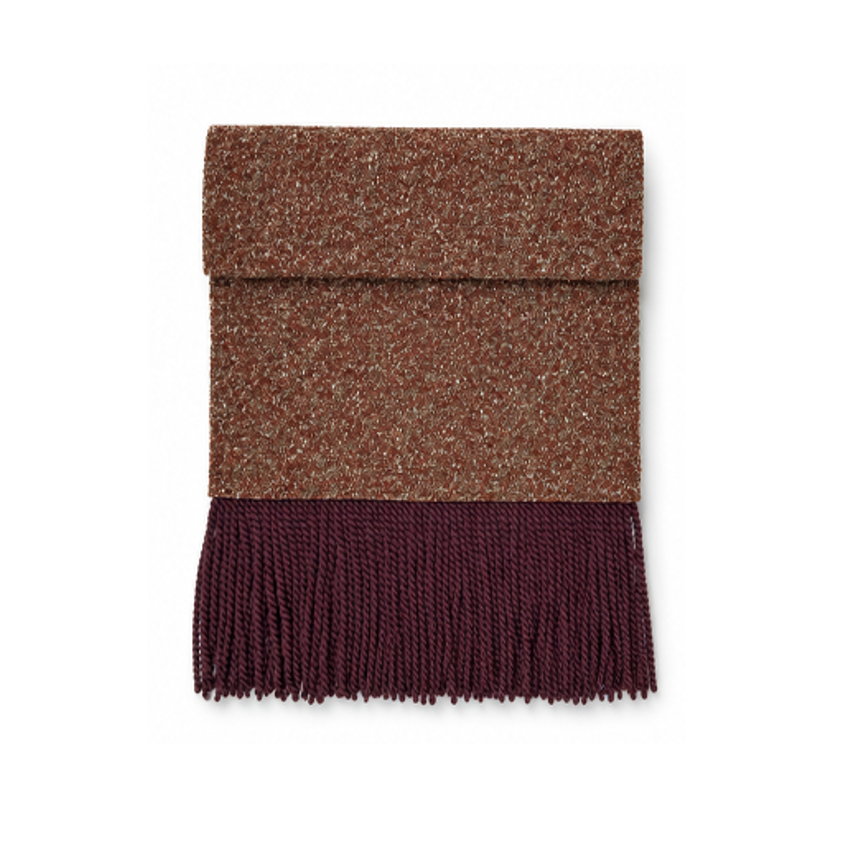 VDK Montaigne Runner Brick Red TSL Aub 50x150 Set/2