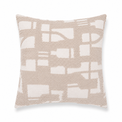 VDK Woven Earth Cushion Ice White 50