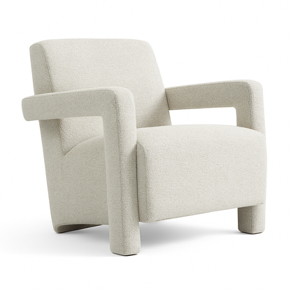 Zaha 1-seat Armchair Bouclé Beige